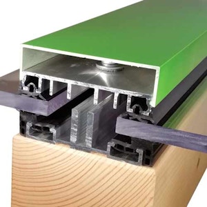 Verlegeprofile für Glas, flache Glasdächer mit VSG Glas Verlegeprofile für Glas, flache Glasdächer mit VSG Glas