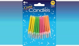 Neon Kerzen (24 Steckkerzen, Kuchenkerzen, Geburtstagskerzen, Partykerzen), verschiedene Farben, incl. Halter Neon Kerzen (24 Steckkerzen, Kuchenkerzen, Geburtstagskerzen, Partykerzen), verschiedene Farben, incl. Halter