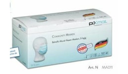Community Masken / Behelfs-Mund-Nasen-Maske, 3 lagig Community Masken / Behelfs-Mund-Nasen-Maske, 3 lagig