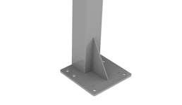 Troax Maschinenschutz - Pfosten 80x80 mm Troax Maschinenschutz - Pfosten 80x80 mm