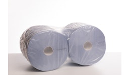 Putztuchrolle blau 2-lagig, 22 x 35 cm, 1.000 Blatt Putztuchrolle blau 2-lagig, 22 x 35 cm, 1.000 Blatt