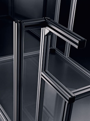 Gestell aus Aluminiumprofil, konstruiert nach Kundenvorgaben, als Bausatz oder fertig montiert Gestell aus Aluminiumprofil, konstruiert nach Kundenvorgaben, als Bausatz oder fertig montiert