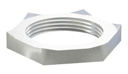(100er Pack) M16x1,5 EMV-Gegenmutter/Messing, vernickelt/RST (100er Pack) M16x1,5 EMV-Gegenmutter/Messing, vernickelt/RST