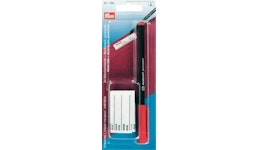 24 Wäscheetiketten + Markierstift rot 24 Wäscheetiketten + Markierstift rot