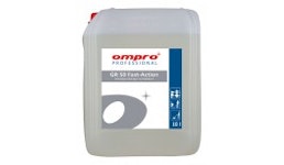 Grundreiniger PVC, Stein, Tonplatten, OMPRO GR 50 Fast-Action, Schnellgrundreiniger-Konzentrat, hochalkalisch, 10 L Grundreiniger PVC, Stein, Tonplatten, OMPRO GR 50 Fast-Action, Schnellgrundreiniger-Konzentrat, hochalkalisch, 10 L