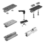 Profilgleiter für Aluminiumnutprofil Profilgleiter für Aluminiumnutprofil