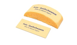 Quellschwamm / Schwamm / Werbeschwamm / Autoschwamm JUMBO / Werbeartikel Quellschwamm / Schwamm / Werbeschwamm / Autoschwamm JUMBO / Werbeartikel