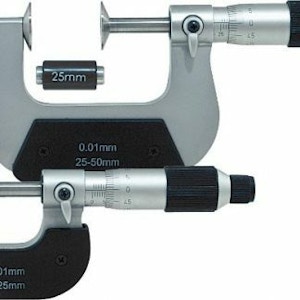 Holex Bügelmessschraube mit Tellermessflächen 100-125mm Holex Bügelmessschraube mit Tellermessflächen 100-125mm