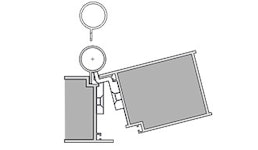 BO Athmer Fingerschutzprofile - Bandseite - Querschnitt BO Athmer Fingerschutzprofile - Bandseite - Querschnitt