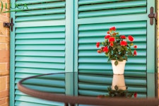 WOOD SHUTTERS WITH MOVABLE OR FIXED LAMELLAS WOOD SHUTTERS WITH MOVABLE OR FIXED LAMELLAS