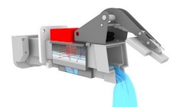 Teilgefüllte pneumatische Abflussregelung Teilgefüllte pneumatische Abflussregelung