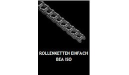 Rollenketten einfach BEA ISO Rollenketten einfach BEA ISO