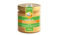 Deutscher Blütenhonig cremig im 500g Glas Deutscher Blütenhonig cremig im 500g Glas
