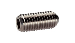 Federnde Druckstücke, mit Kugel und Innensechskant/rostfreier Stahl, Standard-Federkraft Federnde Druckstücke, mit Kugel und Innensechskant/rostfreier Stahl, Standard-Federkraft