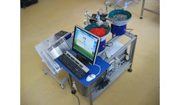 Vollautomatische Verpackungsmaschine mit Zählanlage LW100 und mit zwei Wendelförderern - Lauper Vollautomatische Verpackungsmaschine mit Zählanlage LW100 und mit zwei Wendelförderern - Lauper