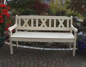 3-Sitz Gartenbank Mario natur 3-Sitz Gartenbank Mario natur