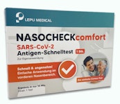 NASOCHECK Comfort Schnelltest 1 Test, Einzelverpackt NASOCHECK Comfort Schnelltest 1 Test, Einzelverpackt