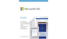 Office 365 Family - 1 Jahr / 6 User Office 365 Family - 1 Jahr / 6 User