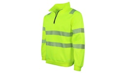 Arbeitsschutz: Warnschutz Sweater Half-Zip EN ISO 20471, Klasse 3, GipfelStürmer No.18 Arbeitsschutz: Warnschutz Sweater Half-Zip EN ISO 20471, Klasse 3, GipfelStürmer No.18
