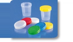 Urinbecher mit Schraubverschluss Urinbecher mit Schraubverschluss