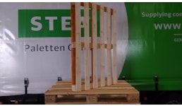 Neue Einwegpalette 800x1200mm, ISPM15, 6 Deckbretter Neue Einwegpalette 800x1200mm, ISPM15, 6 Deckbretter