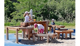 Sand, Wasser, Matsch - WASSERRINNEN, WASSERBECKEN, MATSCHTISCHE Sand, Wasser, Matsch - WASSERRINNEN, WASSERBECKEN, MATSCHTISCHE