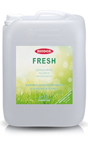 Biodor Fresh - Reiniger & Geruchsentferner - Kanister 10 L - Reinigungsmittel für Maschinen Biodor Fresh - Reiniger & Geruchsentferner - Kanister 10 L - Reinigungsmittel für Maschinen