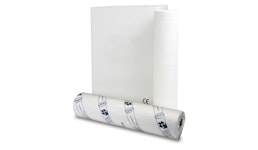 Ärztekrepp 2.lg. hochweiß, 59cm x 50m, 9 Rll/VE Ärztekrepp 2.lg. hochweiß, 59cm x 50m, 9 Rll/VE