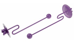Balance-Kerzenhalter flieder mit Kugel-Gewicht Balance-Kerzenhalter flieder mit Kugel-Gewicht