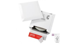 160 x 175 mm - Medienversandverpackung weiß 160 x 175 mm - Medienversandverpackung weiß