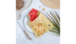Bienenwachstuch-Beutel, mittlerer Beutel mit Bienenwachs – Summer vibes von Little Bee Fresh Bienenwachstuch-Beutel, mittlerer Beutel mit Bienenwachs – Summer vibes von Little Bee Fresh