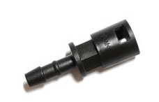 Verbinder Wellrohr auf 4mm Schlauch Verbinder Wellrohr auf 4mm Schlauch