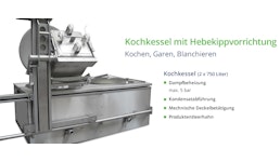 Kochkessel (2 x 750 Liter) Kochkessel (2 x 750 Liter)