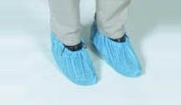 Hygienische Einweg-Überschuhe aus CPE 35µ - 40µ Hygienische Einweg-Überschuhe aus CPE 35µ - 40µ