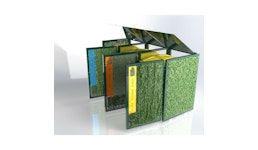 DREIFACH-MÜLLTONNENBOX GRÜN RECYCLING DREIFACH-MÜLLTONNENBOX GRÜN RECYCLING