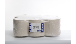 Handtuchrolle 2-lagig Innenabrollung, 450 Abrisse Handtuchrolle 2-lagig Innenabrollung, 450 Abrisse