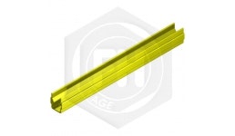 Abdeck- u. Einfassprofil 8 gelb Abdeck- u. Einfassprofil 8 gelb