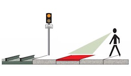 LED-Boden-Warnsystem Leuchtpanel LP 500 LED-Boden-Warnsystem Leuchtpanel LP 500