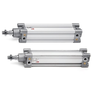 Hochleistungs-Pneumatikzylinder Serie 63 Alu-Profil/-Rundrohr , ISO 15552, viele Varianten Hochleistungs-Pneumatikzylinder Serie 63 Alu-Profil/-Rundrohr , ISO 15552, viele Varianten