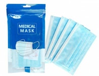 MUND-NASEN-MASKEN, 3-LAGIG - 10 STÜCK (17,5 X 9,5 CM) - TYP I MUND-NASEN-MASKEN, 3-LAGIG - 10 STÜCK (17,5 X 9,5 CM) - TYP I
