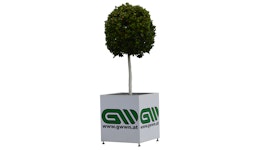 Mobiles Grün - Pflanzenkübel