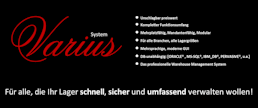 Varius LVS Lagerverwaltung Varius LVS Lagerverwaltung
