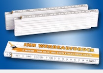 Werbezollstock Holz 3 Meter