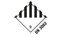 Nr. 9 Verschiedene gefährlich Stoffe und Gegenstände mit Eindruck "UN 3082" Nr. 9 Verschiedene gefährlich Stoffe und Gegenstände mit Eindruck "UN 3082"