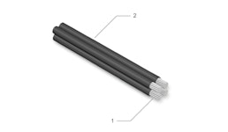 Isolierte Freileitung-NFA2X–VPE, NFA2X(R), NFA2X(R), KUF-Seile, 25-CCX W, NA2XS(F)2Y, BS (British Standard), NFC Isolierte Freileitung-NFA2X–VPE, NFA2X(R), NFA2X(R), KUF-Seile, 25-CCX W, NA2XS(F)2Y, BS (British Standard), NFC