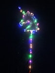 Transparenter Ballon mit LED Lichterkette und Stab (Stern, Herz, Tannenbaum, Einhorn) Transparenter Ballon mit LED Lichterkette und Stab (Stern, Herz, Tannenbaum, Einhorn)