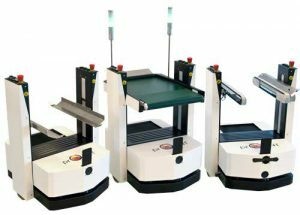 Transportroboter für KLT Behälter proANT 436 AGV 50 kg Transportroboter für KLT Behälter proANT 436 AGV 50 kg