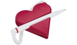 Notizzettelhalter mit Kugelschreiber CLIC CLAC-Salerno Notizzettelhalter mit Kugelschreiber CLIC CLAC-Salerno