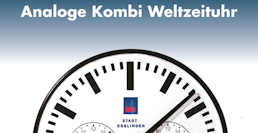 Analoge Kombi Weltzeituhr Analoge Kombi Weltzeituhr