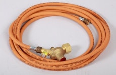 Gasschlauch-Anschlußset 